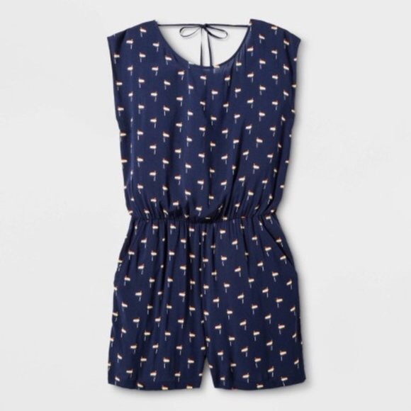 Target Pants - Target PRIDE Collection  rainbow flag navy romper